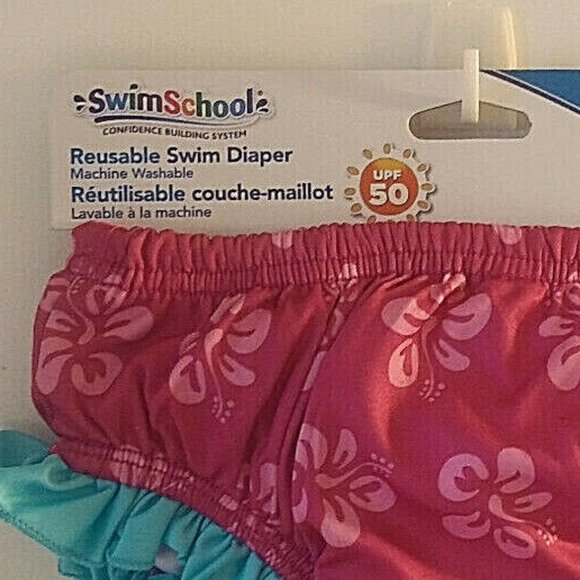 Girls Swim Diaper Pink - Picture 8 of 8